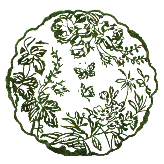 Moss Art - "Enchanted Garden" (48" Diameter)