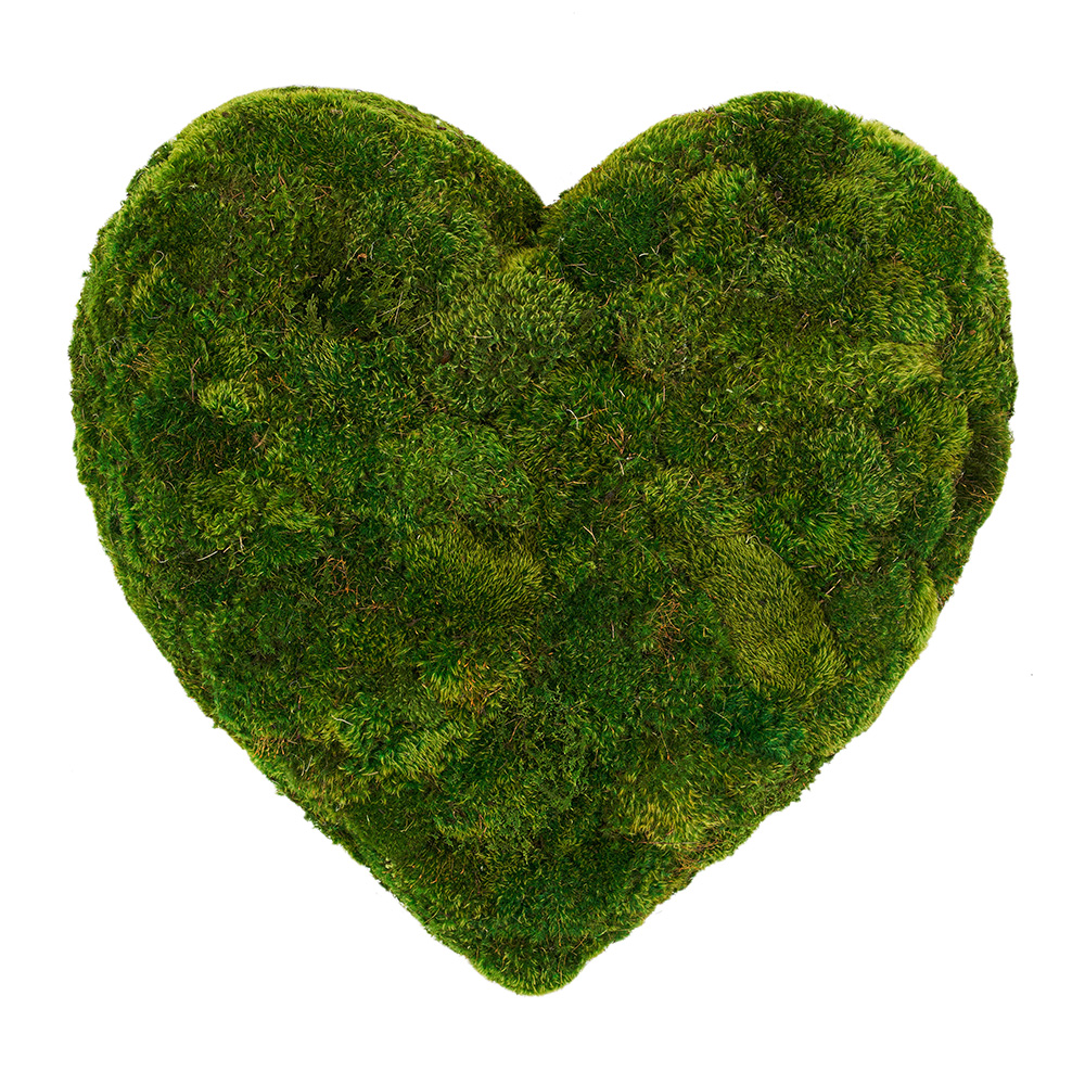 Moss Heart Large (29" H x 29" W)