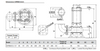 Pentair Onga Sewage Cutter Pump - CSM850CF Dimensional Drawing