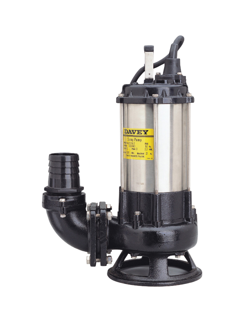 Davey DT75K Shredder Sewage Pump - Three Phase