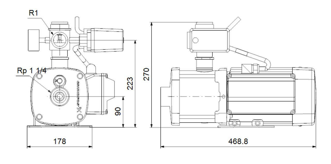 CMB 5-56 Dimensional Drawing