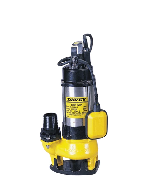 Davey D40VA Vortex Sewage Pump with Float Switch - Single Phase