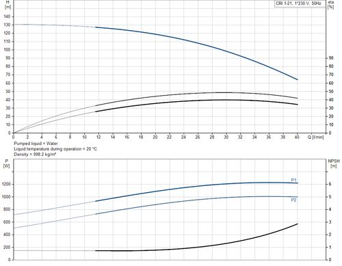 CRI 1-21-92901417 Performance Curve