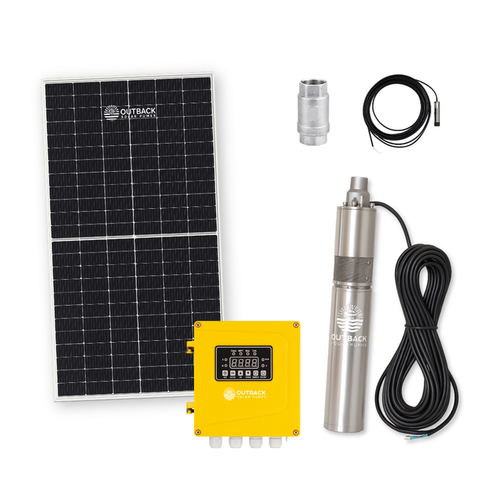 Outback Scout Solar Bore Pump Packaged Kit