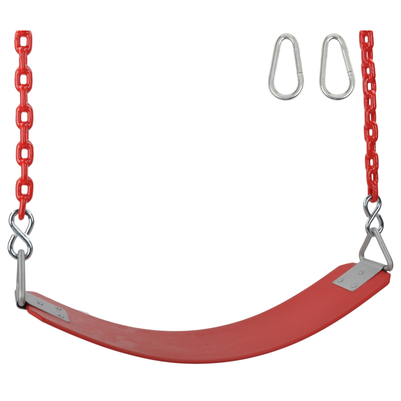 Yell Details about   Swing Set Stuff Inc Coated Chain Commercial Rubber Belt Seat with 8.5 Ft 
