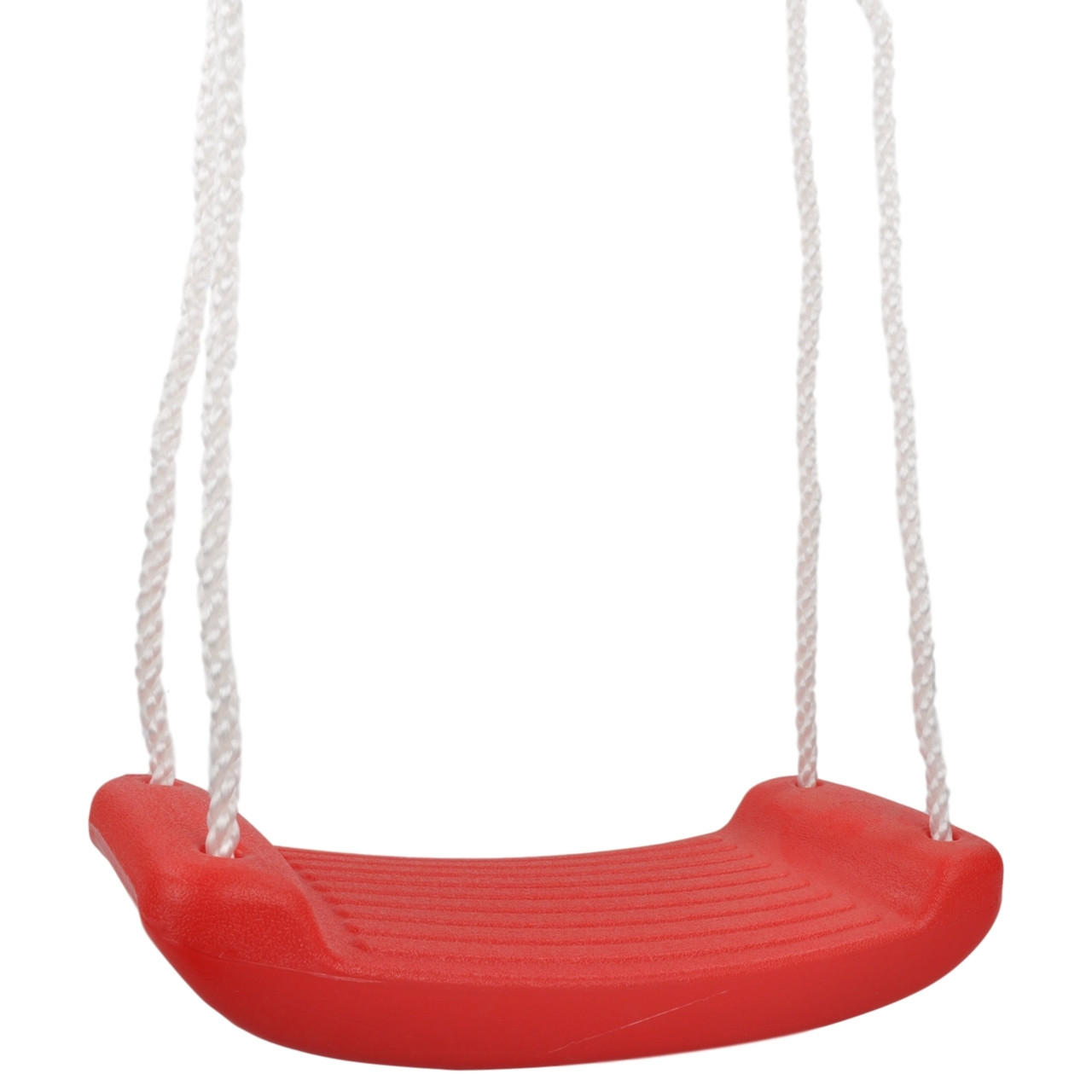 Swing Set Stuff Inc. Plastic Seat with Rope (Red) and SSS Logo