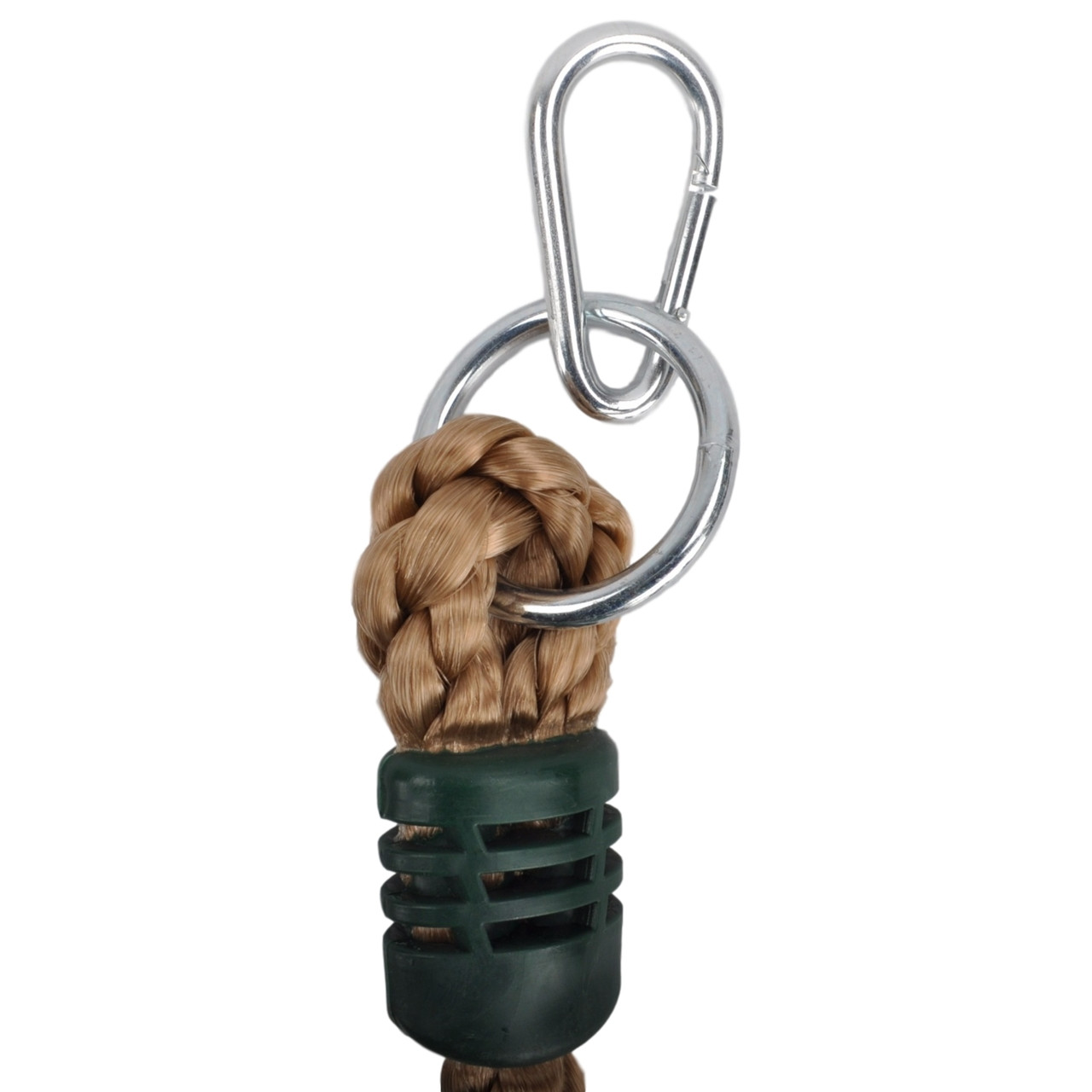 Swing Set Stuff Inc. Climbing Rope with Steps and SSS Logo Sticker
