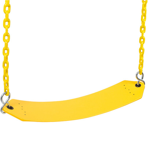 Residential Belt Swing with 8.5ft Coated Chain