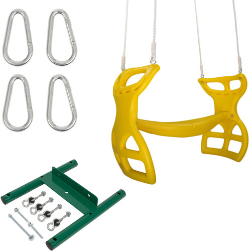 Swing Set Stuff Glider with Rope Kit and SSS Logo Sticker