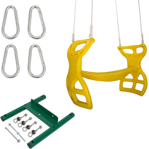 Swing Set Stuff Glider with Rope Kit (Yellow)