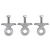 Swing Set Stuff Inc. Tire Eye Bolts (3) Durable Attachment