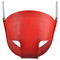 Shows back of Red Swing Seat.