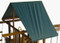 Sold color custom tarp swing set.