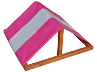 Multi Color Custom Tarp Swing Set Pink White.