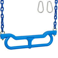 Blue Combo Trapeze with Coated chain.