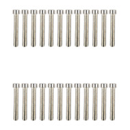 Swing Set Stuff Inc. Longer Bolts 50 mm for Large Rocks (Set of 24)