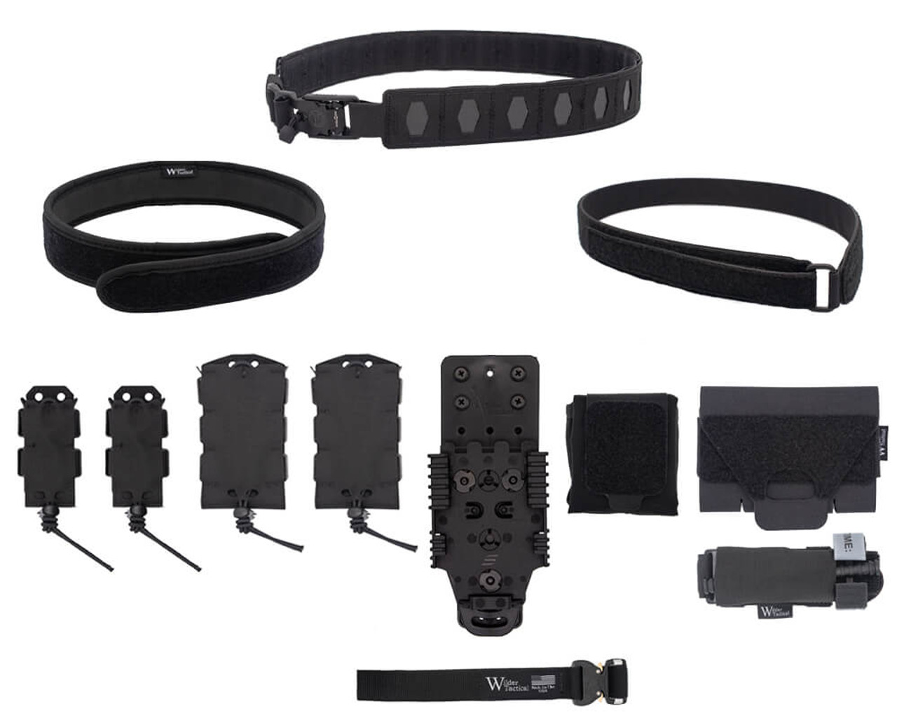 Wilder Tactical COMPLETE Range Belt Combo w/ Magnetic V-Buckle SIZES: Small-XXL 7 Responsive image