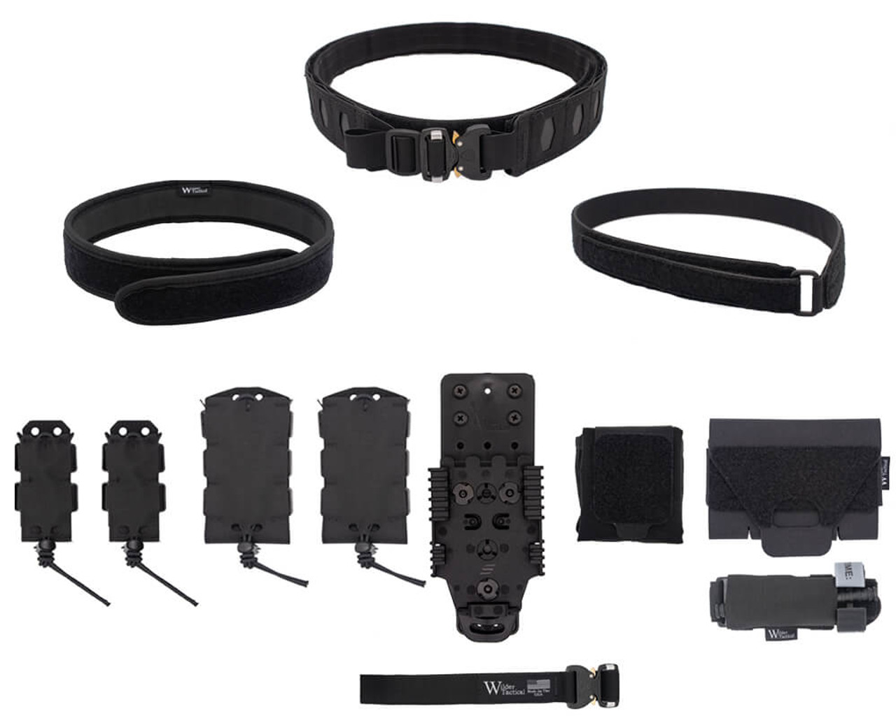 Wilder Tactical COMPLETE Range Belt Combo w/ Cobra FM Buckle - Sizes: Small-XXL 3 Responsive image