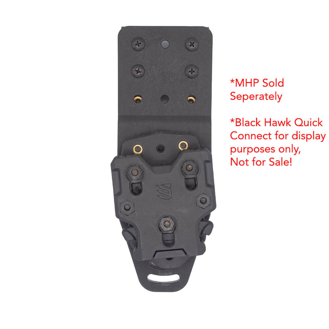 MHP platform with leg strap adapter and QLS / MHP Adapter - Wilder Tac —  SERMILITAR