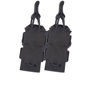 Urban Assault Rotating Double Pistol Magazine Pouch Top Black Urban Assault Rotating Double Pistol Magazine Pouch Top Black