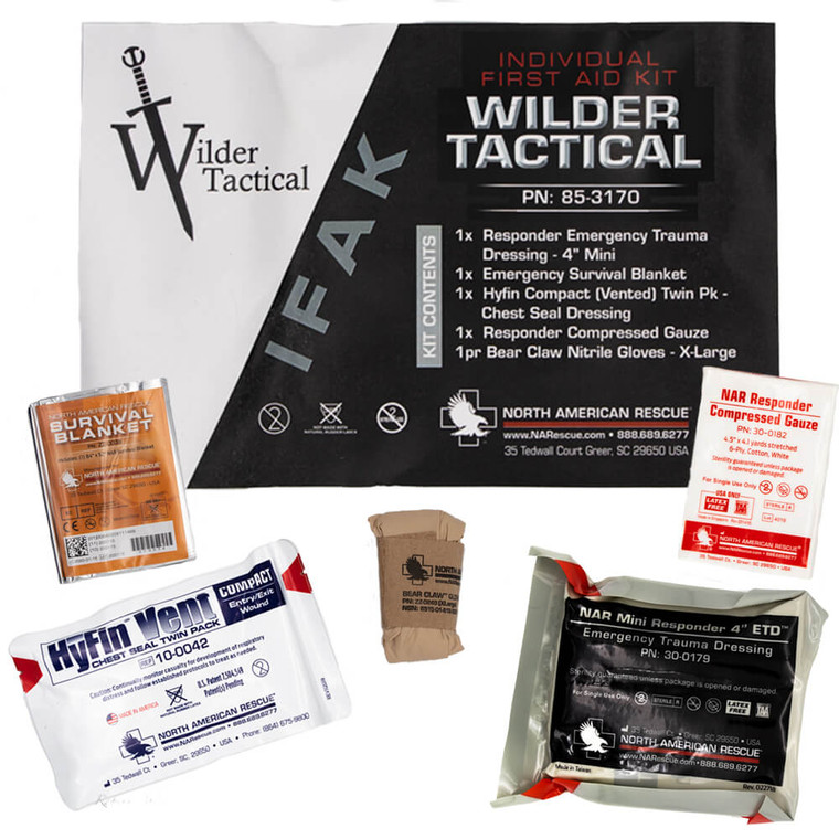 Wilder Tactical Med Pouch Resupply IFAK