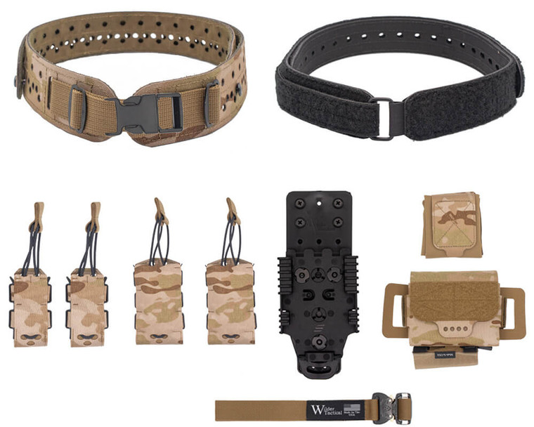 MultiCam Arid Women's HITMAN GEAR™ TruForm Belt Mid Elite Kit