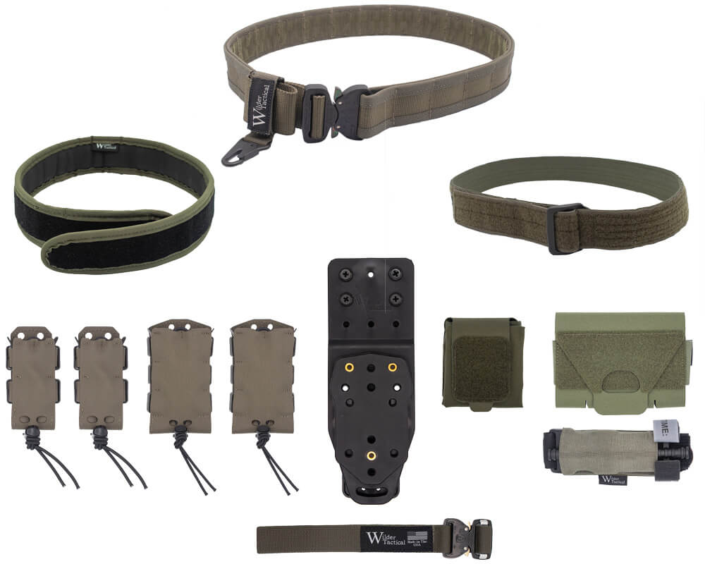 Wilder Tactical Urban Assault Belt マルチカム Urban Defender Elite Package - Wilder Tactical