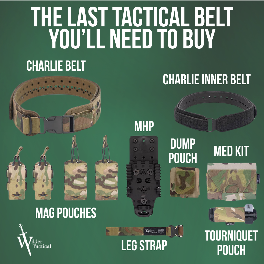 New Launch: The Ultimate Adjustable Tactical Belt - Wilder Tactical