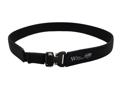 実物 Wilder Tactical ベルト LE ブラック Sサイズ Minimalist EDC Belt - Wilder Tactical