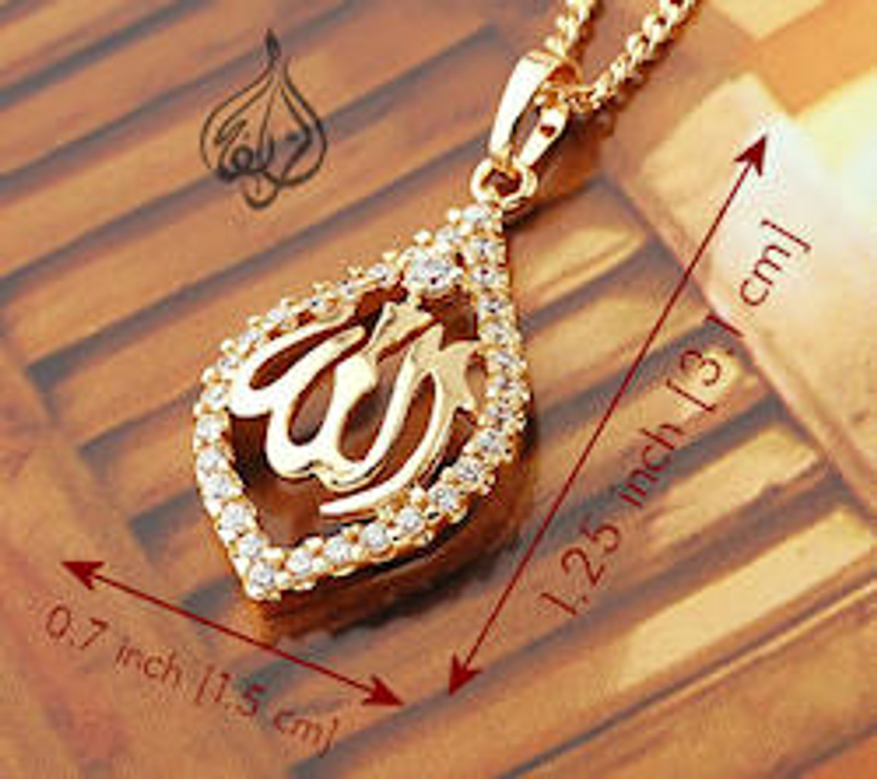 Buy 18KT Gold Allah Necklace by FKJewellers - FKJNKL18KU1151 – FK Jewellers  UAE
