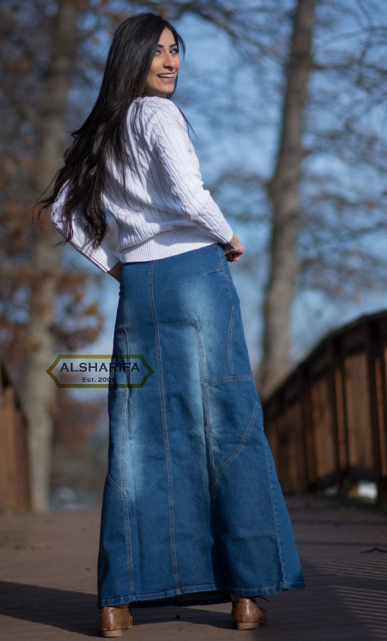 Brianna Denim Skirt - Molly Green