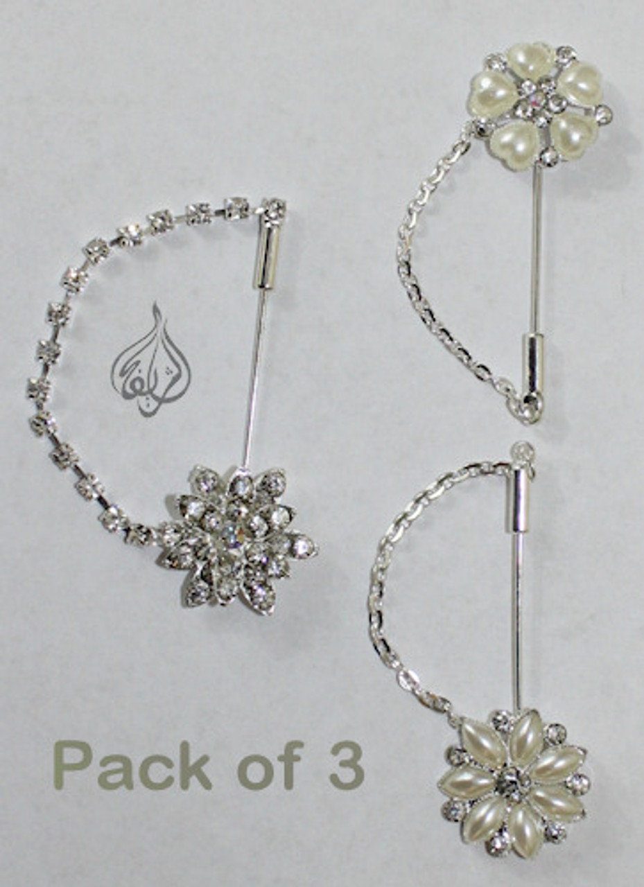 Different types of hijab pins with names, Hijab pins