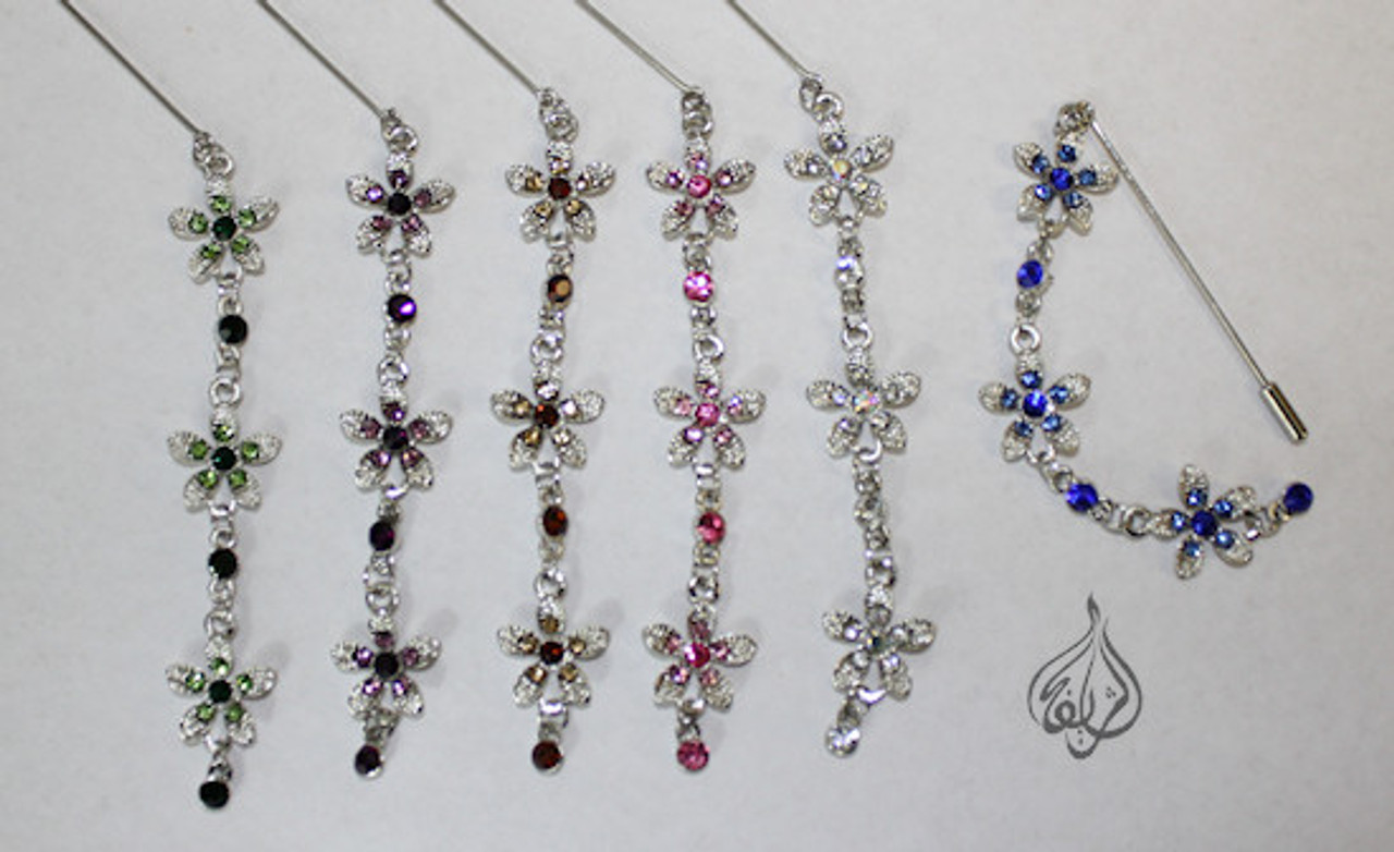 Wholesale Hijab Pins, Dangling hijab pins, long hijab brooch, long