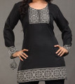 Black Indian Kurti Tunic