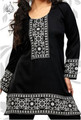 Black Indian Kurti Tunic