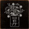 Filled With Joy (Flower Vase)