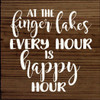 At The Lake Every Hour Is Happy Hour - Custom Lake | Lake Wood  Sign| Sawdust City Wholesale Signs