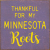 Thankful For My Roots (Custom State Tile)|Custom Wood Signs | Sawdust City Wood Signs Wholesale
