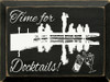 Time For Docktails! |Farm Wood Signs | Sawdust City Wood Signs Wholesale