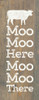 Moo Moo Here, Moo Moo There |  Farmhouse Animal Signs | Sawdust City Wood Signs Wholesale
