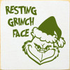 Resting Grinch Face | Wooden Christmas Signs  | Sawdust City Wood Signs Wholesale