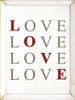 Love x4 | Loving Wood Signs | Sawdust City Wood Signs Wholesale