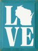 Love - Custom State| Wooden Love Signs | Sawdust City Wood Signs Wholesale