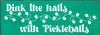 Wholesale Wood Sign: Dink The Halls With Pickleballs