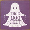 This is boo sheet - Cute Halloween Sign