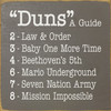 "Duns" A Guide:  2 - Law & Order - Funny Sign