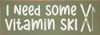 I need some vitamin ski | Sawdust City Wood Signs