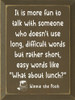 It is more fun to talk... | Sawdust City Winnie Pooh Wood Sign
