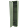 Solid Pine Locker-Style Cabinet | Mudroom Storage & Organization | Shown in Old Sage