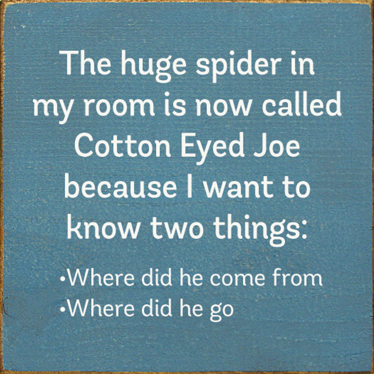 What Is Cotton Eyed Joe About?